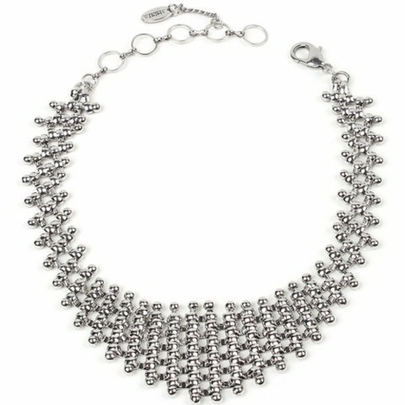 Amrita Singh Jewelry - 💎 STUNNING SILVER Chain Link Bib Necklace 💎